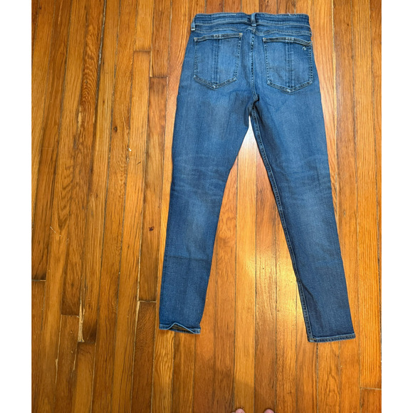 Rag and Bone Jeans Cate Mid-Rise Skinny jeans In Valley Line - Picture 8 of 8